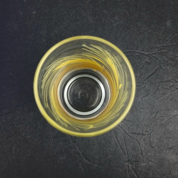 Vintage Libbey Golden Wheat Glass Tumbler 10 oz. 5.25” Mid Century Modern 1970s - Picture 7 of 8